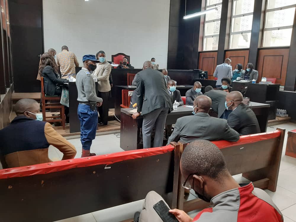 nickmangwana's tweet photo. Harare Province aspiring MPs from different political parties are submitting their papers at the Provincial Nomination Court (Harare Magistrates court 8) for the 26th March By-Election. https://t.co/omzG4O8xXb