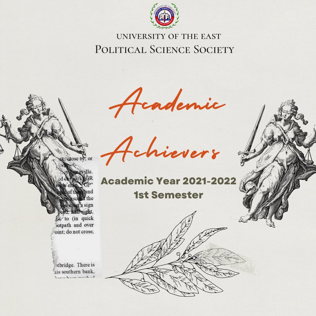 uepssofficial's tweet photo. A warm congratulations to the following academic achievers of the AB Political Science program for a successful end of the first semester! ๐
See full post here: https://t.co/g5X1vfZAVj
#SulongPolSci
#IncedereSineTimore
#ForwardWithoutFear https://t.co/8wEl3G2qtG