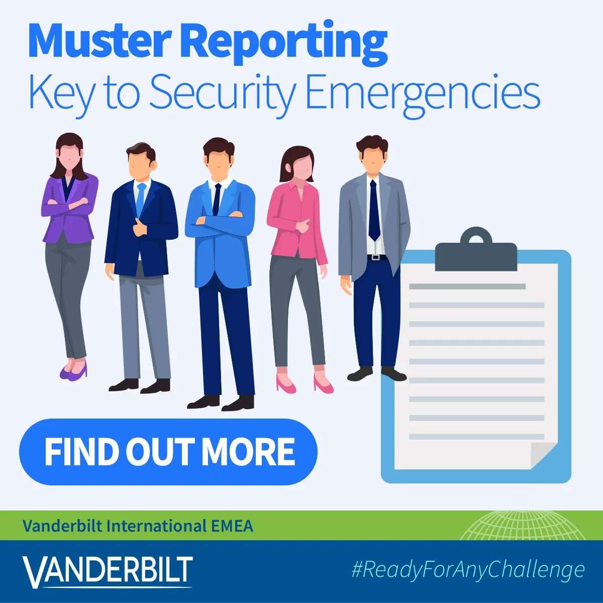 VanderbiltInd's tweet photo. In an #emergency a muster report is a crucial #feature of any top #accesscontrol solution : https://t.co/p5tHUVXVHQ
#accesscontrolsystem #accesscontrolsolution #securityemergency #actpro #act365 https://t.co/EhMK5Taisq