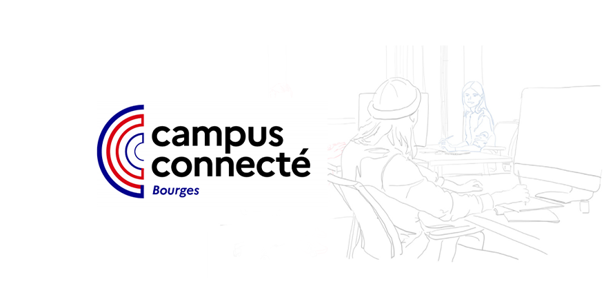 cned's tweet photo. Cap sur le #CampusConnecté de Bourges,  qui accueille étudiants et adultes désireux de se former rapidement afin d'accéder à l'emploi. @sup_recherche 
▶️https://t.co/p6DeykyBLN https://t.co/XRQo1rH257