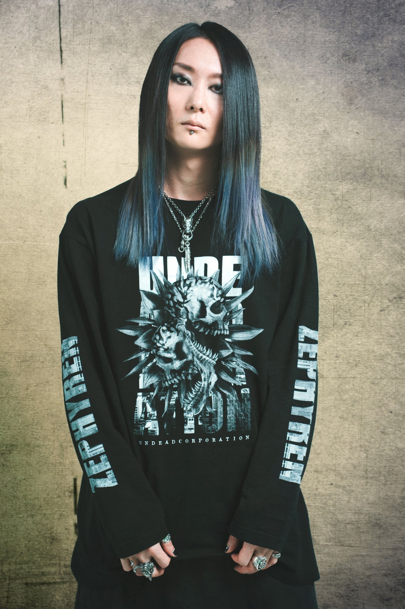 ✡orangepink×black ウィッグ✡呪術師 加工済 Broken By The Scream、4/29(土)にGEKIROCK CLOTHINGでの1日店長