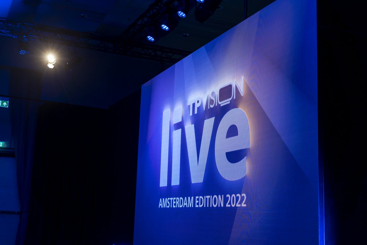 TPVision's tweet photo. Nothing beats the excitement of the few days prior to the event! See you very soon at TP Vision Live, Amsterdam Edition 2022!! #PhilipsTV #PhilipsSound #announcements #newproductlaunch #staytuned https://t.co/I8wFLFssQt