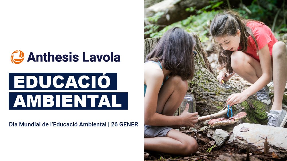 Anthesis_ESP's tweet photo. 🌍Celebrem el Dia Mundial de l’#EducacióAmbiental!
Una data significativa per a la nostra empresa, ja que vam iniciar el nostre camí com a escola de natura per a mestres
✅Vols saber les activitats que organitzem avui? https://t.co/U7AoukosHl 
#EducacioAmbiental #Sostenibilitat https://t.co/Mcq5cArP0a