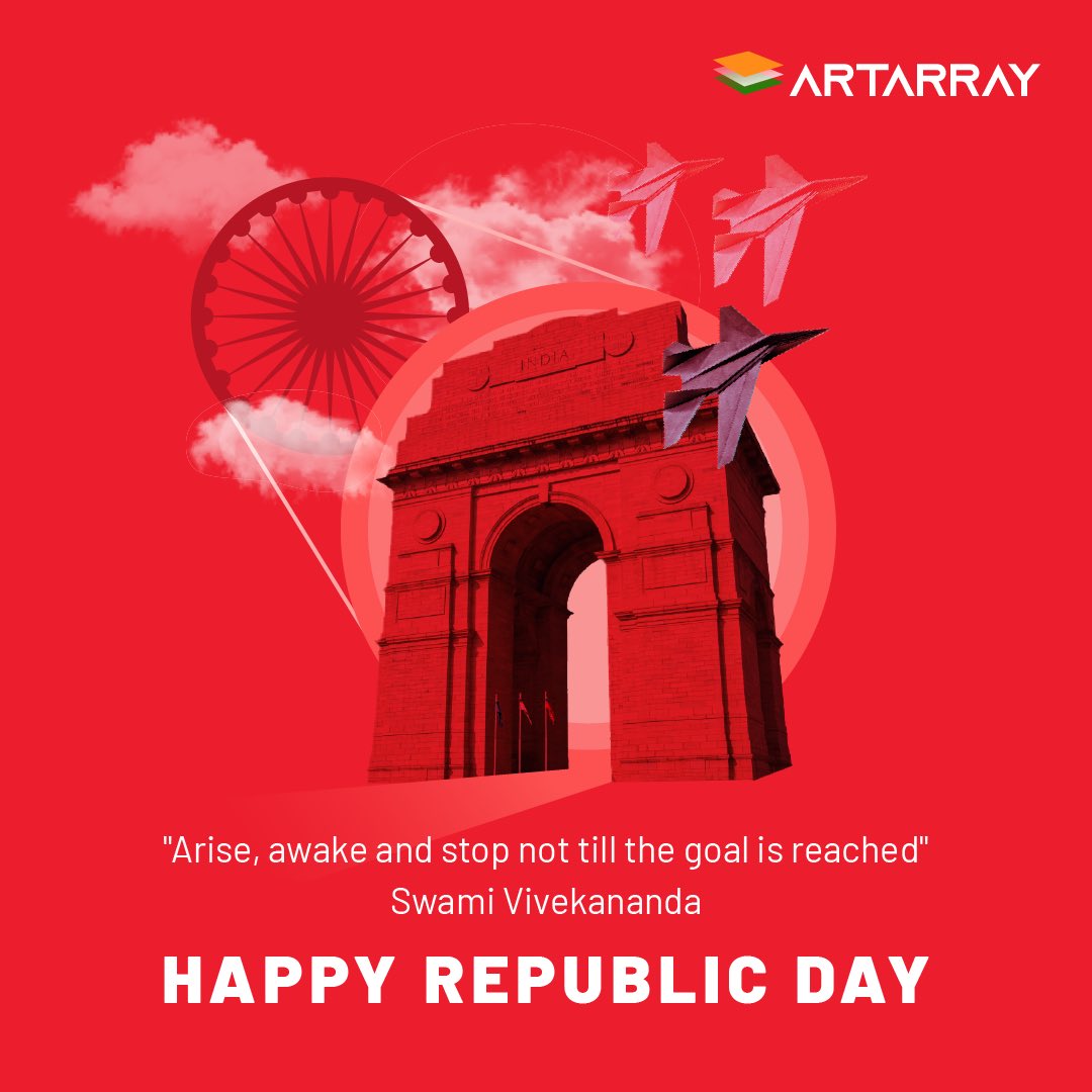 ydyashad's tweet photo. Brand’s create “purpose”, and “purpose” strengthens the Brand.
Let’s co-create those #brand experiences that not only serve the “#purpose” but shape your #BusinessOfTomorrow.

We wish all our fellow Indians Happy 73rd Republic Day.
Jai Hind!!
#RepublicDay #artarray https://t.co/BrqFSoQefI