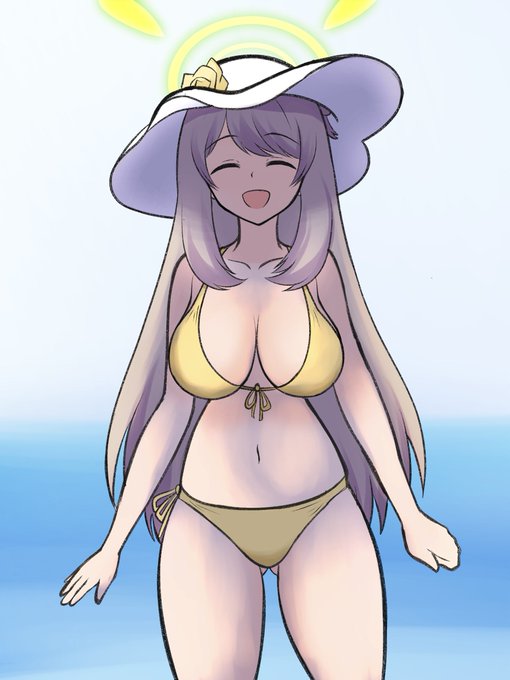 PVの水着ノノミを見過ごすわけにはいかなかったからラクガキ
#BlueArchive #ブルアカ #ブルーアーカイブ 