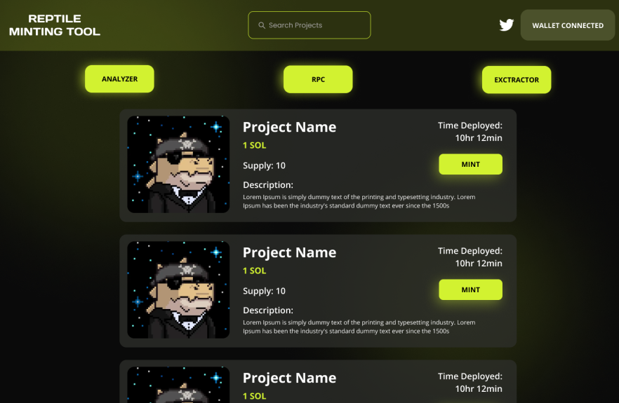 Solana Reptiles 🦎 | Sold Out 🍾 tweet media