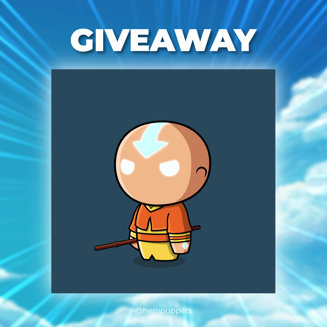 🎉 GIVEAWAY! 🎉

Giving away HeroPuppets #89 to one lucky winner! 🎁

All you have to do is: 
1⃣ Like + RT ❤️
2⃣ Follow @HeroPuppets 
3⃣ Tag 3 friends
The winner will be announced once we hit 500 followers! 🔥

Good luck! 🍀
