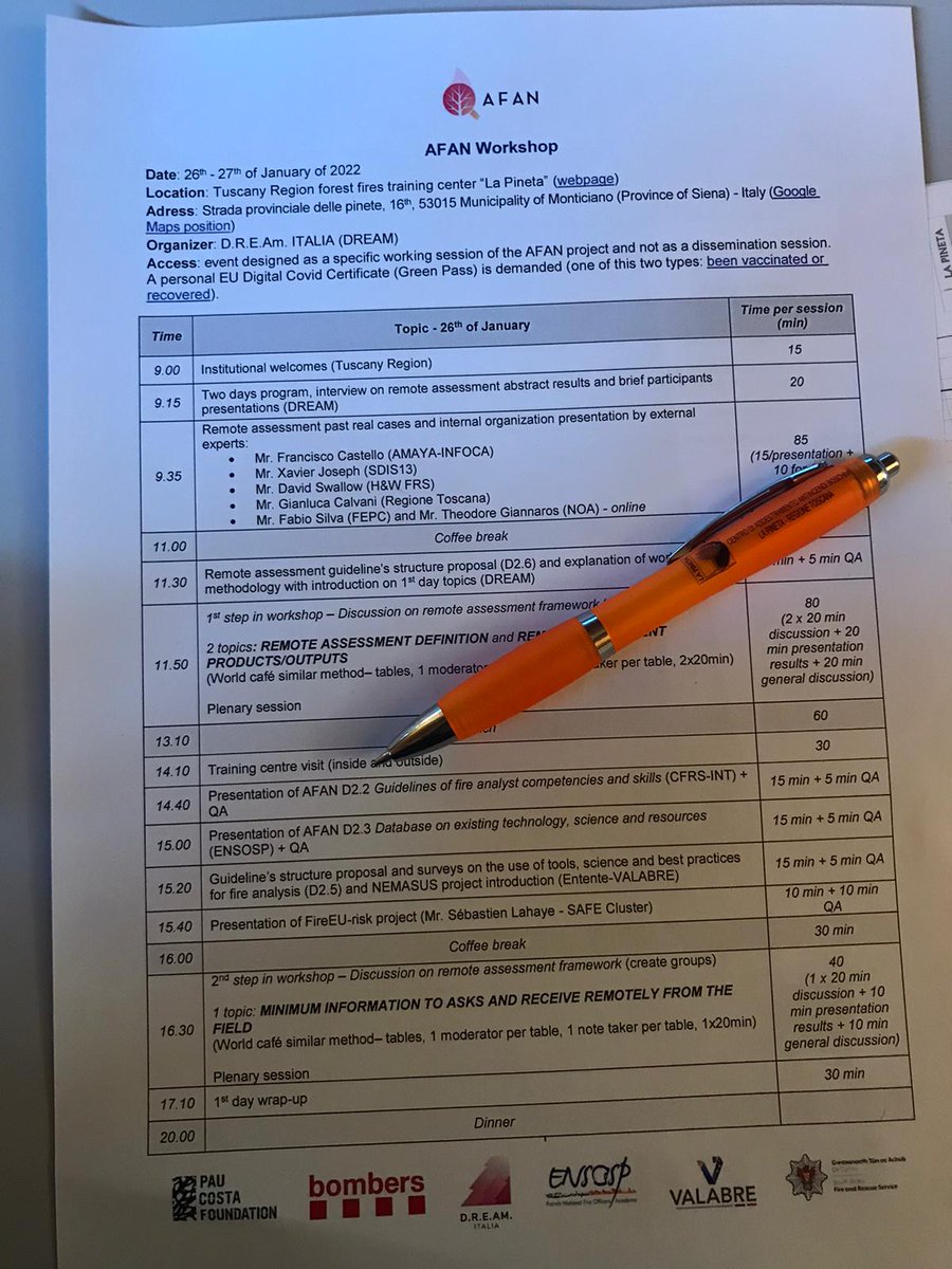 AfanUcpm's tweet photo. We just started the AFAN Workshop! 2 intensive days with European Experts to discuss about #FireAnalysis #RemoteAssesment #Channels #Products https://t.co/xpDtTQ6WBR