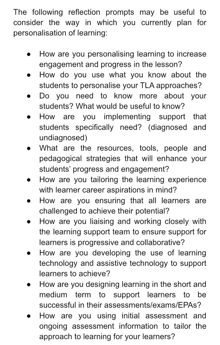 Stef_Tinsley's tweet photo. Currently working on a mini series of reflective prompts for TLA support and development. This is part of one. I’m thinking I might share them…. 🤷🏼‍♀️ @l
I will take a like or a retweet as a sign that I should share more 🌟😄 https://t.co/QPjv9tPmxs