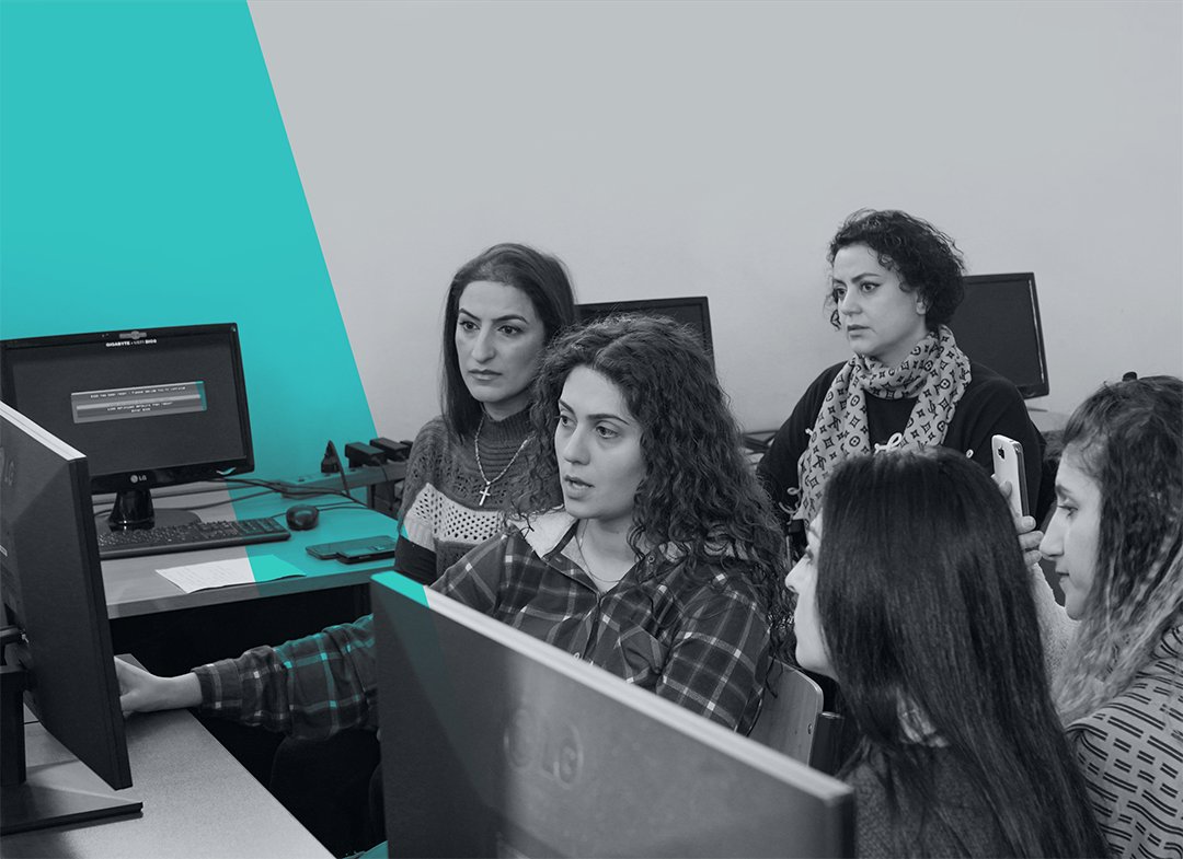 AMAA_Armenia's tweet photo. AMAA, in cooperation with the WCC @ArmRoundTable Foundation, is implementing the “Development of Women’s Economic Opportunities through IT Education” program at the “#Shogh” Center in Yerevan... [1/3] https://t.co/nVnuWvxkUJ