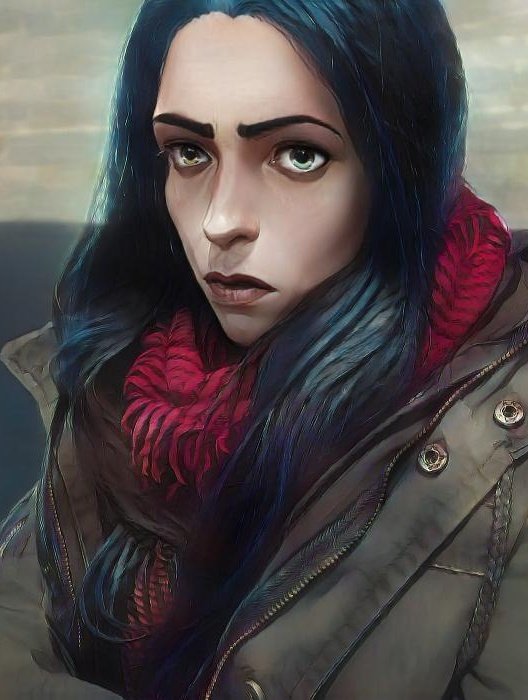 missfortune_art's tweet photo. Passed two of my pics through the Arcane Me app and I like my self better this way 🤣
#arcaneme #arcane #lol https://t.co/9BF9wHWVOQ