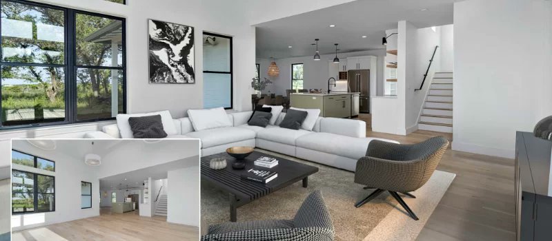 CGI furniture staging 🤔what do we think property bods and anyone else with a view?! Picture from the clever people at Archi cgi