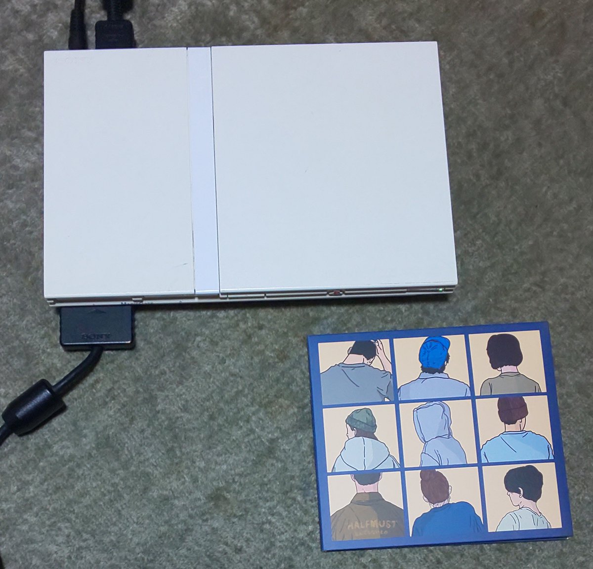 110TDC's tweet photo. 日本広しといえども、プレステ2でハーマス聴いてるのもワタクシぐらいだろうw ハーマスCD発売おめでとうございます! #HALFMUST https://t.co/uJsGcxS4CP