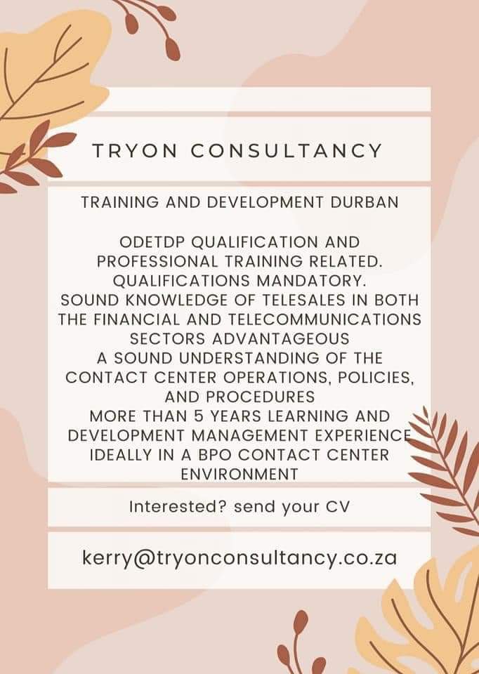 MetjahTebogo's tweet photo. Job vacancies ‼️ 
Please retweet ❤🙏 https://t.co/Nc9I4olecR