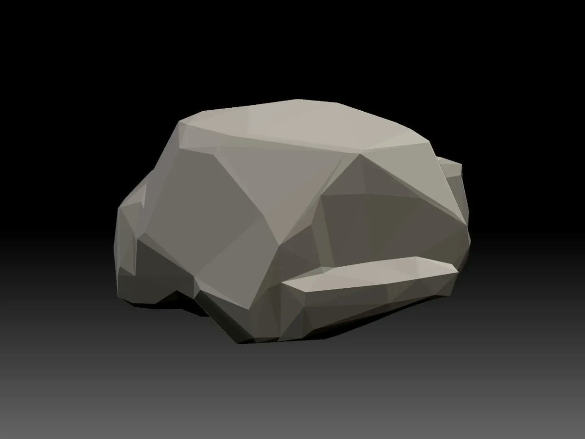 Forgottenpaw's tweet photo. #Rock #10 of #TheClubsRockingNewYear - 3th one for me. A bit more organic 😅
@TheClubDiscord #gameart #zbrush https://t.co/6OUJ07gv4Y