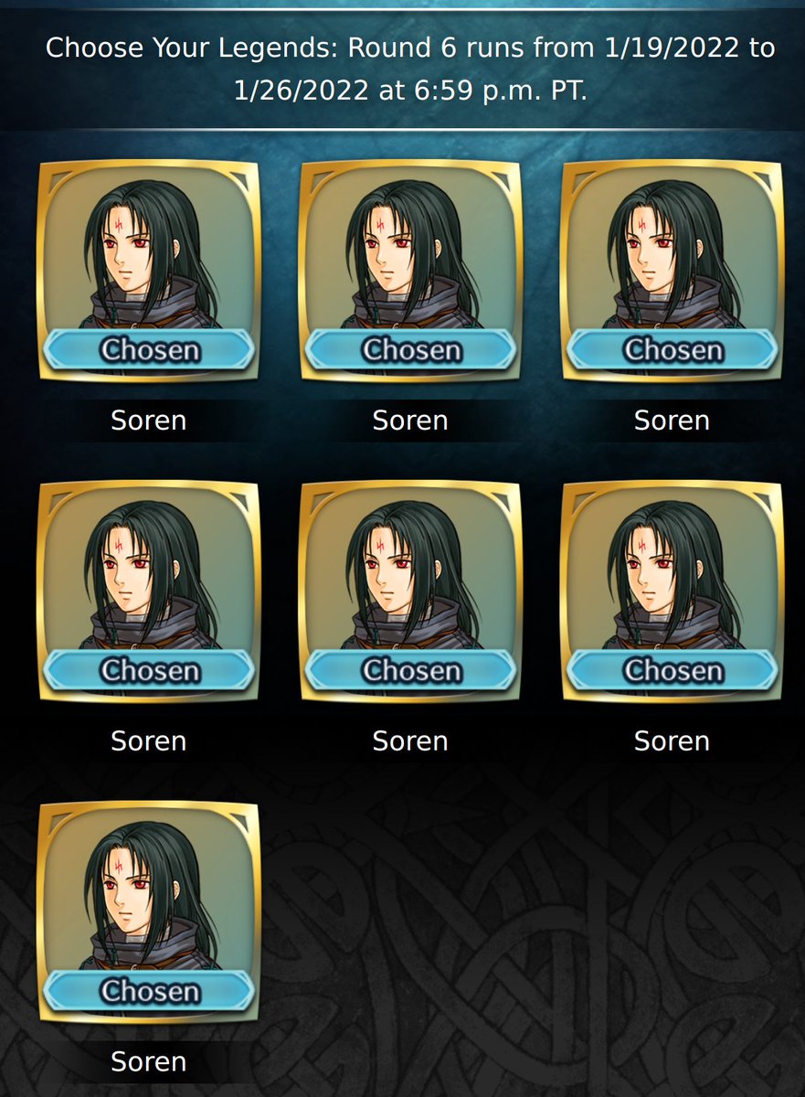 ten_aux's tweet photo. That was a fun year! Here's to seeing an official Archsage Soren someday. #FEChoose https://t.co/14Tlxnu4QC