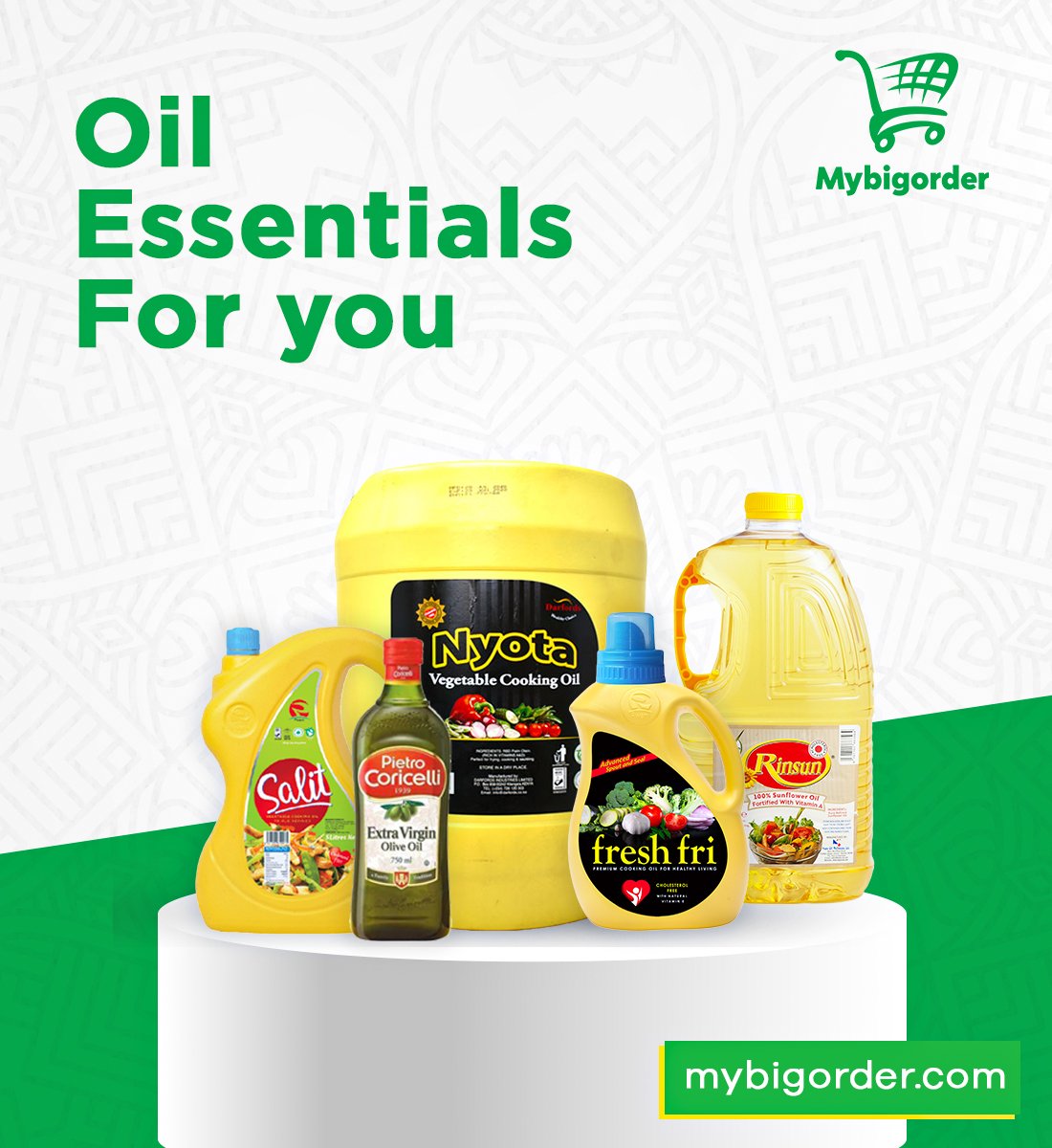 nelsonkipruto7's tweet photo. Suprise your loved one with these cooking oil fully stocked @MybigorderKe Gachie market. Free delivery within Gachie and shopping above 5,000 we deliver also for free..#AKissForOracom
#earthquake
#nakuruwordfest
#Savula https://t.co/AIbp2l9aup