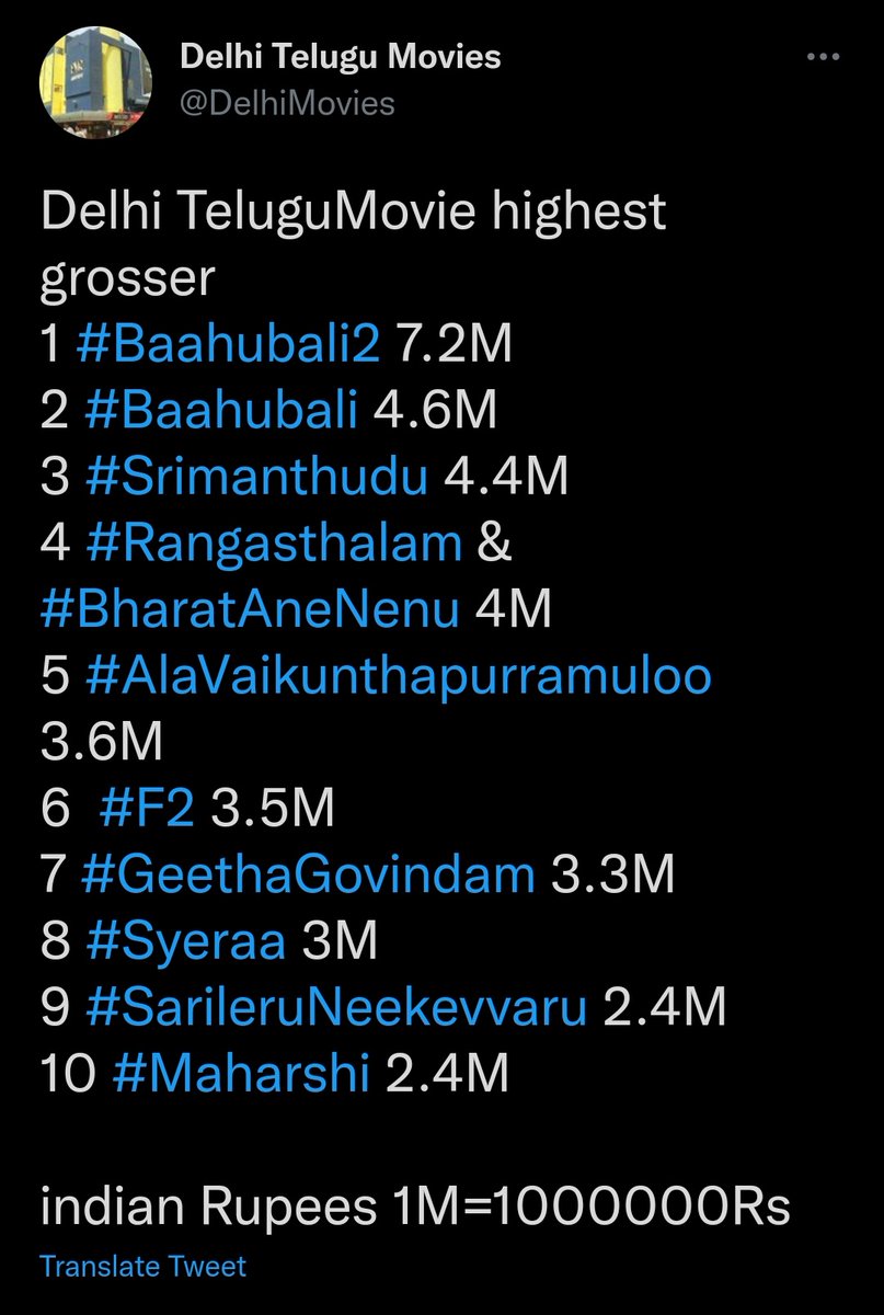 basically_clasy's tweet photo. Rest of India #Maharshi #SSMBBO
Odisha lo 2cr+ untadhe 

Roi share around 3.5 to 3.6

North lo crct rlz cheysi untey 🙏

Multiplex lo ah occupancy 🙏
Crowd puller man @urstrulyMahesh https://t.co/oubJRRVd6P