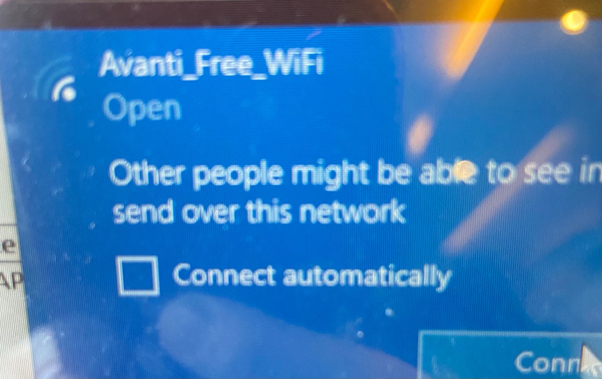 MrsBrevans's tweet photo. @AvantiWestCoast Hi- I am connected fine but the signal is very poor. https://t.co/bm0CN04m2b