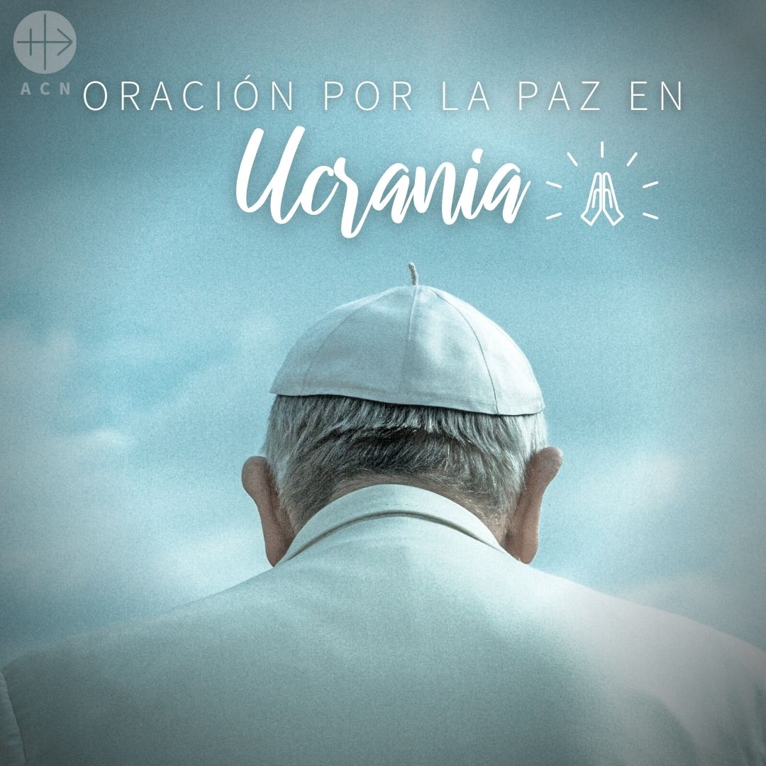 AyudaIglesNeces's tweet photo. Hoy, 26 de enero, nos unimos a la convocatoria de @pontifex_es de rezar por la paz en #Ucrania ante las crecientes tensiones que amenazan con asestar un nuevo golpe a la paz en ese país. Enciende una vela y únete en oración 🕯️ https://t.co/JMZLqhRnpt https://t.co/uoUjzFEqDI