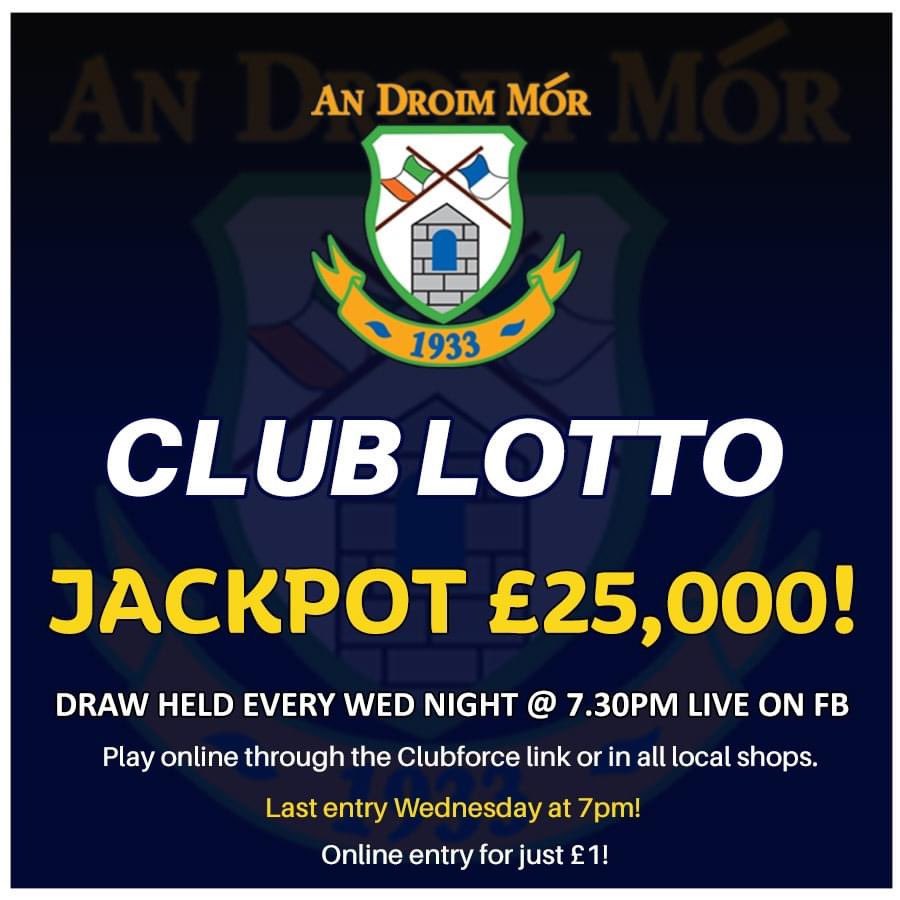 dromoregfc's tweet image. Our online auto renewal option means you never have to miss a lotto draw again. If you’re not in you can’t win after all. 

Just £1 to be in with a chance of winning £25,000. Click on the link below to play now…

buff.ly/3oakB5s