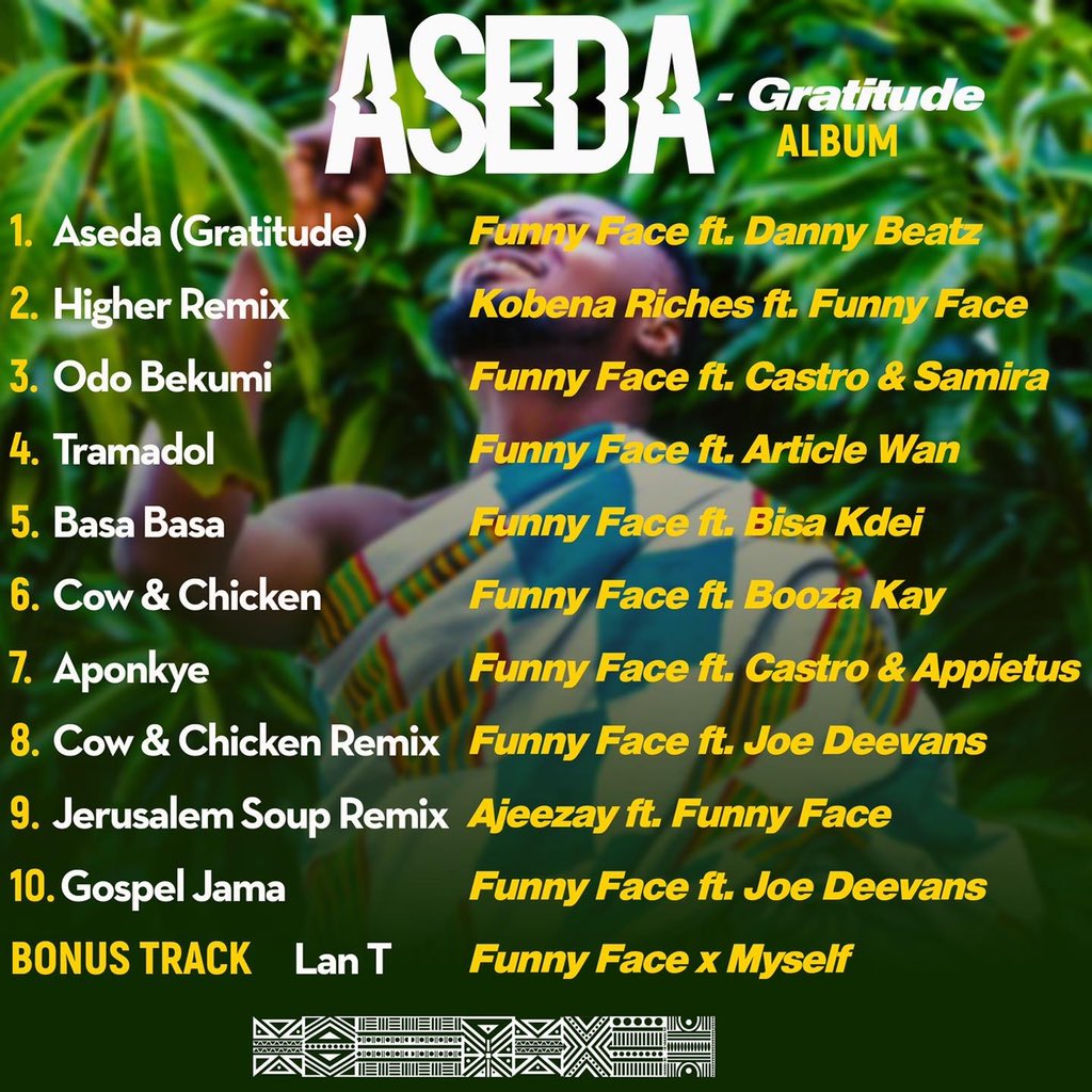 🔥🙏🏾 “ GYE NYAME “ 🔥🙏🏾 my 2nd upcoming Album “ ASEDA “ ( gratitude ) coming soon to all music platforms .. TO GOD BE THE GLORY ❤️🕊🙏🏾👑