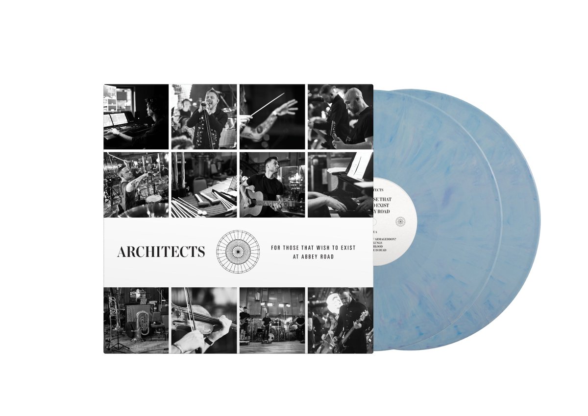 ARCHITECTS
For Those That Wish To Exist At Abbey Road
Very ltd white, purple &amp; blue 2LP (1000 only) / 2LP / CD
Preorder : bit.ly/ARCHITECTSfttw…

Come worship at the altar of Architects' INCREDIBLE Abbey Road sessions for their glorious 'For Those Who Wish To Exist'🖤