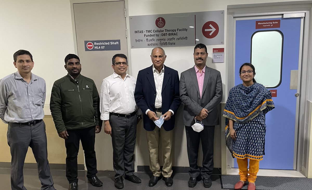 #RepublicDay2022 Contributing to advanced healthcare infrastructure in India. First glimpse of the Cellular Therapy Facility <a href="/TMCKolkata/">Tata Medical Center</a>. An academia-industry collaboration between <a href="/TMCKolkata/">Tata Medical Center</a>, Intas pharmaceuticals and #Lentigen <a href="/miltenyibiotec/">Miltenyi Biotec</a>. Funded by <a href="/BIRAC_2012/">DBT-BIRAC</a> <a href="/DBTIndia/">Department of Biotechnology</a>