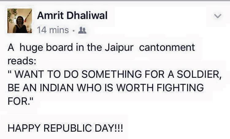 dhilonkiran's tweet photo. Happy Republic Day!
#JaiHind https://t.co/IJezGJUj4B