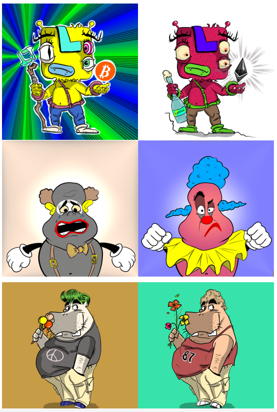 SketchNarrator's tweet photo. Upcoming projects sneak peek 2022 🧐🥸
@ClownMastersInc @Lattice_NFT 
#MetaverseNFT  #Metaverse https://t.co/9iWapyIssx