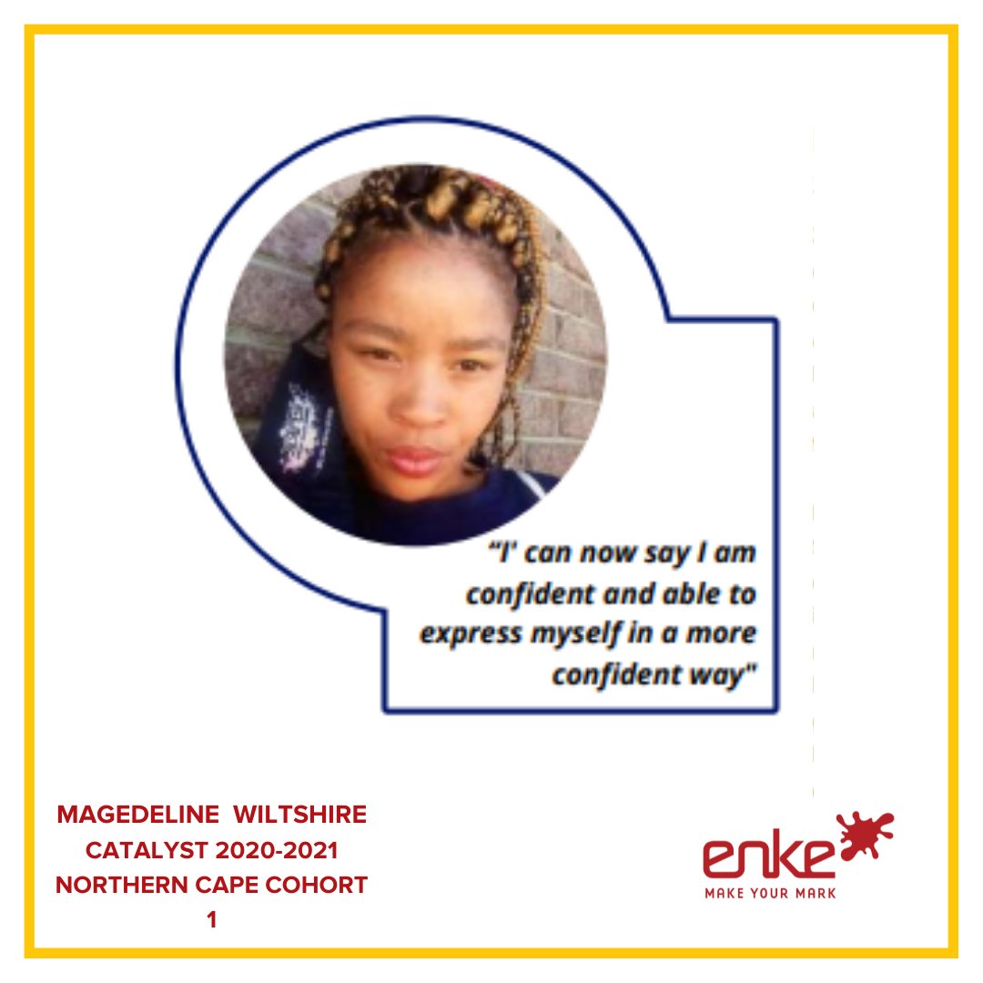 enkeMYM's tweet photo. “I am confident and able to express myself in a more confident way” -Through the #CatalystProgram,Magdalene went from sitting at home discouraged, to discovering a desire for entrepreneurship and upgrading her education! Read Magdalene's story and others:https://t.co/5TvxJYnkXu https://t.co/vfQDT8I0Rb