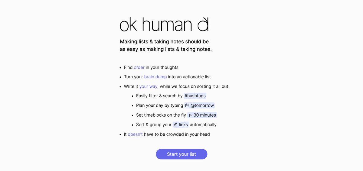 itsLeo_m's tweet photo. IDK, feeling kind of playful. I might just go ahead and open @okhumanapp's MVP publicly today 🤪

#buildinpublic https://t.co/3p36KIb7n0