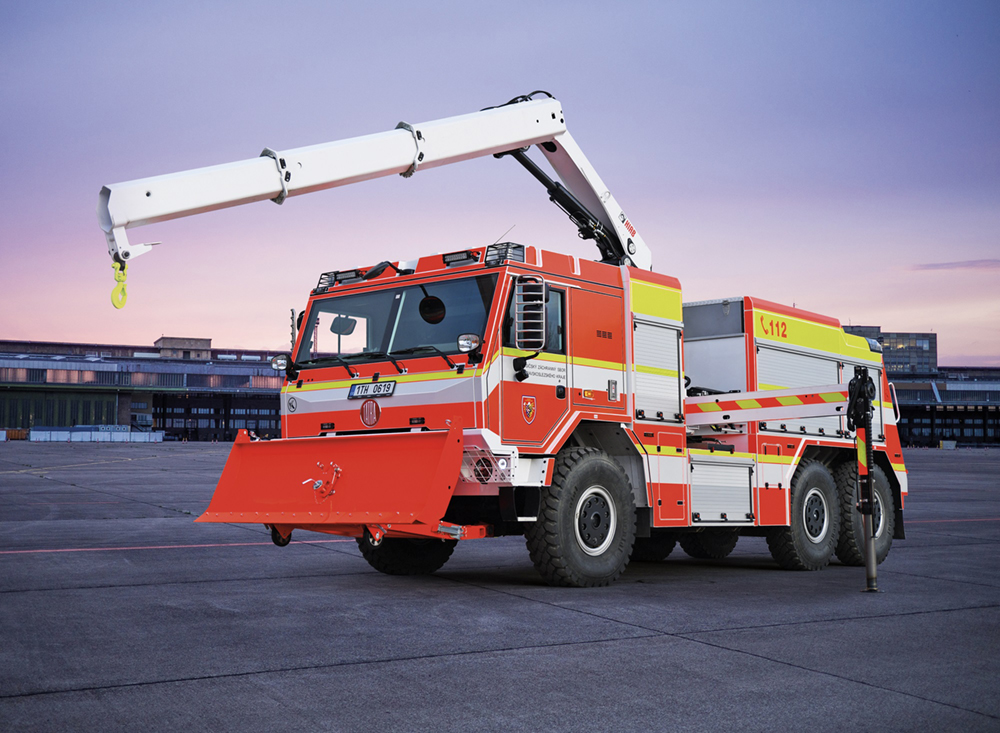 Hiabglobal's tweet photo. Hiab’s Czech dealer Contsystem s.r.o. has just delivered a new rescue vehicle to the Czech firefighters in the Moravian-Silesian region. On one of TATRA TRUCKS a.s. vehicles, CONTSYSTEM has installed the HIAB 2222 ATF loader crane  More: https://t.co/nDBO4KFBza https://t.co/KHERUCqbke