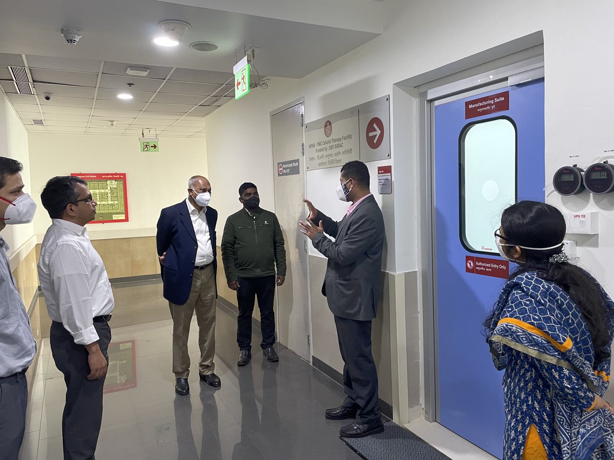 In the works from 2018. The facility awaits cGMP accreditation  by <a href="/CDSCO_INDIA_INF/">CDSCO_INDIA_INFO</a> Ever grateful to Prof. Mammen Chandy's vision and the collaborative team we put up within <a href="/TMCKolkata/">Tata Medical Center</a> and Intas pharma, facilitated through a competitive and generous <a href="/BIRAC_2012/">DBT-BIRAC</a> NBM grant.