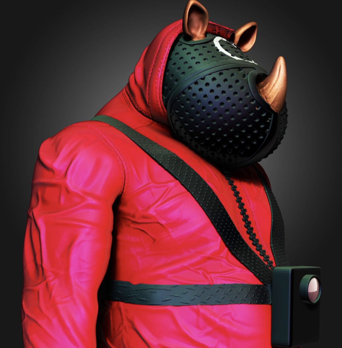 sadrhinosnft's tweet photo. Would you like to play a game?

This is one of the rarer designs, we will have generative 3D arts, as well as completely unique ones like this. Make sure to join our discord server if you are interested. 🦏🦏

#sadrhinos #squidgame #cnft #cardano #nft #netflix https://t.co/0mIf09Antl