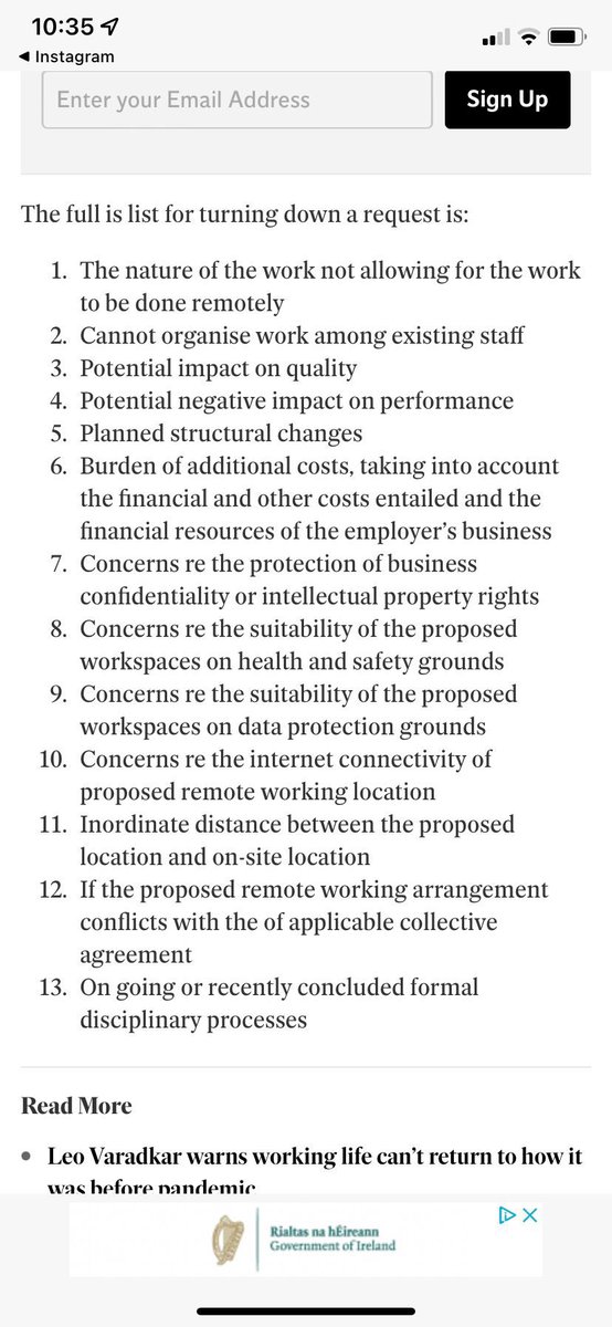 therunningma's tweet photo. Is every other exhausted working  parent weary at the sight of this list, it’s game over for working remotely especially Mums ! They have handed employers 13 reasons to refuse WFH ! But they haven’t offered employees a single platform to hear their voices! It’s started ! https://t.co/0RKcfdSwGV