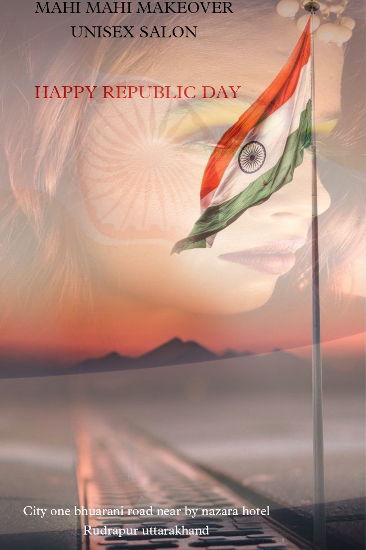 mahimakeover's tweet photo. #mahimahimakeover #unisex #salon 
#happy #RepublicDayIndia2022 https://t.co/no81G3q4nG