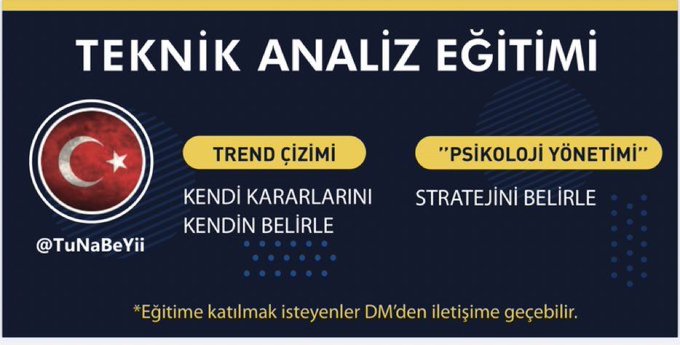 bu mesajı rt eden 3 kişi eğitime katılacak 
-------------------

#onlineeğitim 

#teknikanalizeğitimi 

online eğitimlerimiz için grubumuz açıldı

katılmak isteyenler bilgi almak için mesaj yazabilir

--------------------