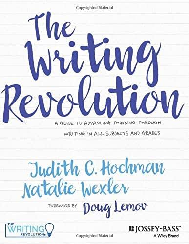 JanePreston2's tweet photo. The Writing Revolution=a game changer!
A practical model that gives teachers the tools to actually teach writing through advancing thinking. 
This one aligns with so many of my values and beliefs, if you haven't checked it out, please do!
#TWR #thewritingrevolition https://t.co/lp22igmK83