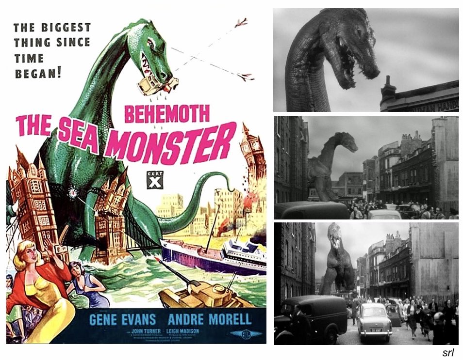 SaveRedlandLibr's tweet photo. 10:30am TODAY on @TalkingPicsTV 

The 1959 #SciFi #Horror film🎥 “Behemoth The Seamonster” (aka “The Giant Behemoth”) directed by #EugèneLourié from a screenplay by #DanielLewisJames &amp; Eugene Lourie and story by #RobertAbel &amp; #AllenAdler

🌟#GeneEvans #AndréMorell #JohnTurner https://t.co/vY2QdmGEfa