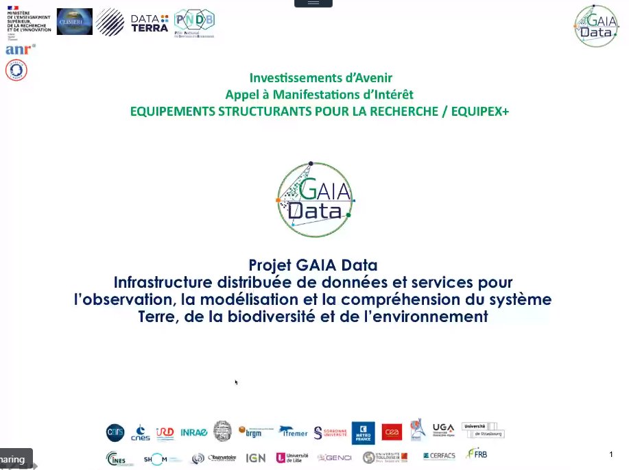 onorvez's tweet photo. 1er atelier virtuel de #GaiaData (@dataterra #CLIMERI #PNDB). Face aux changements globaux (#climat #biodiversité, #anthropocène, ...) ce projet a des ambitions techniques et scientifiques afin d'avoir une vision transversale et intégrative de ces enjeux https://t.co/liI3QKDbIu