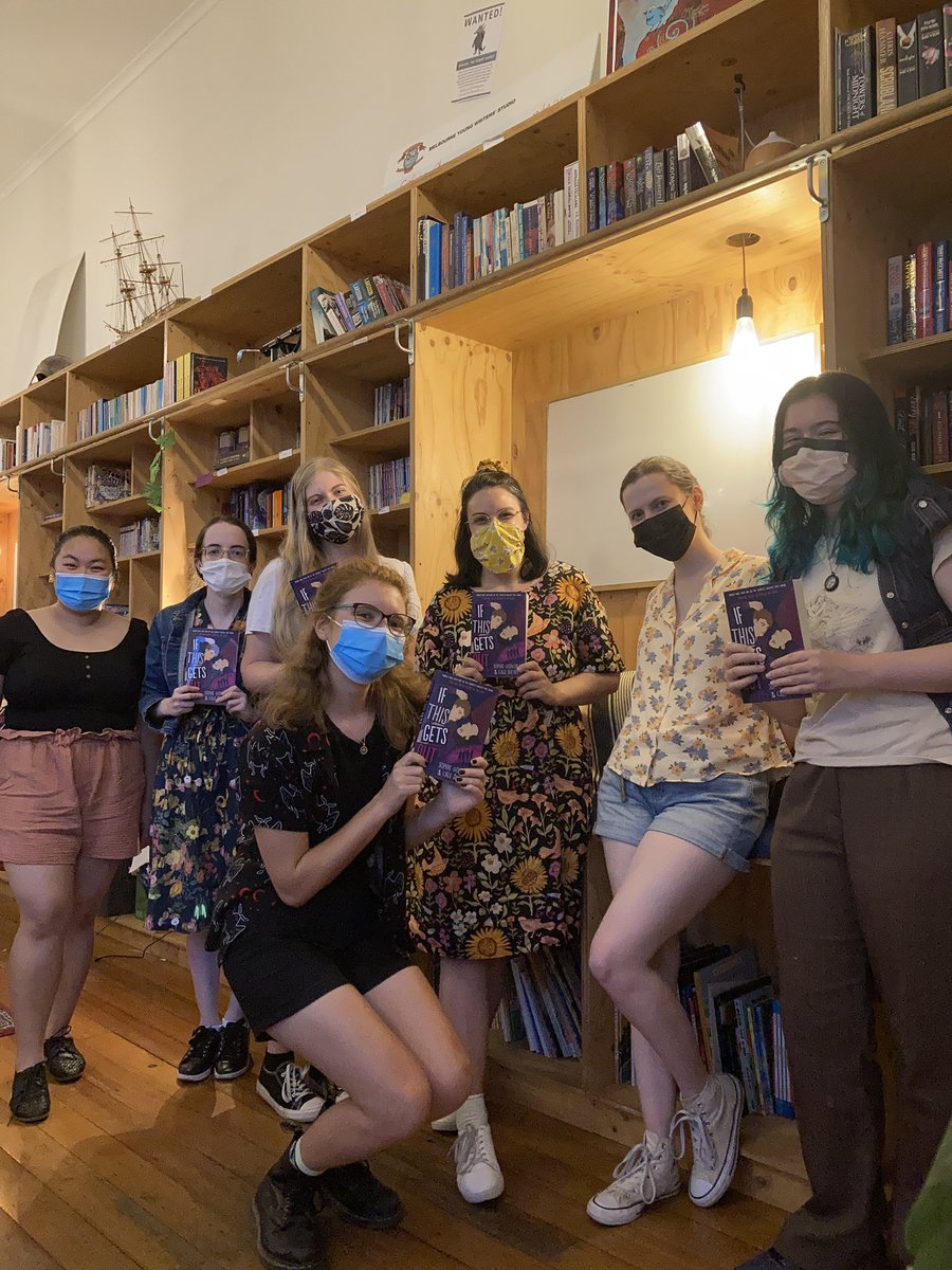 Thank you to all the wonderful people who joined us for our first IRL Book Meet of 2022! 📚🎉

We had such a great time chatting with all of you about IF THIS GETS OUT - and it’s so lovely to be able to get together in person again 💜

See you next month! 🥰