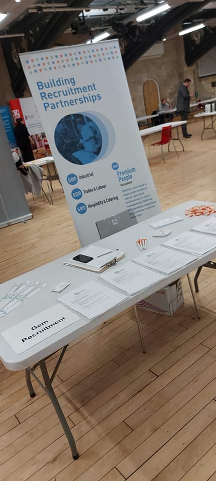 GEMPaula1's tweet photo. Here today at the #TeesRaceForJobs jobsfair promoting the live vacancies and training opportunities we have at the moment across the Teesside area @JCPinDurhamTees https://t.co/QCkcm800Fj
