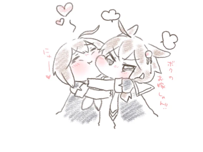 #女の子二人のイラストを貼る見た人もやる

可愛いが満載やぞ?❤️ 