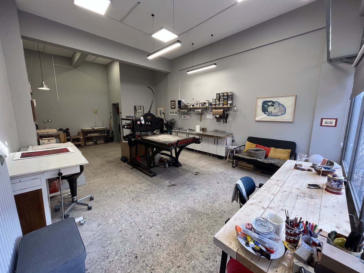 DouPrintstudio's tweet photo. #lithographie #lithographs #Lithography #litografi #steindruck #douprintstudio #art #print https://t.co/sQtCZTAed8