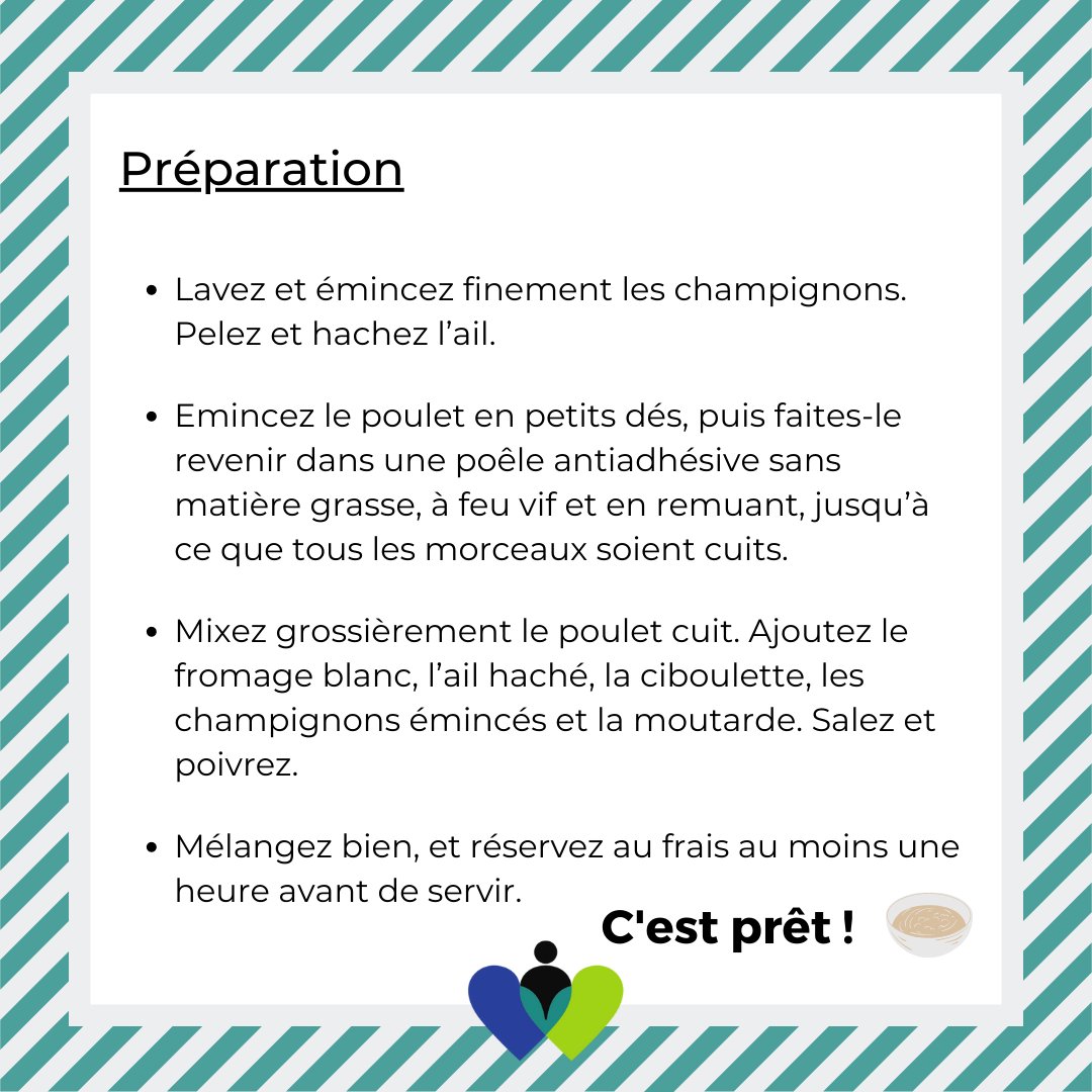 FollowSurg's tweet photo. Une recette très simple à faire pour un apéro ou une entrée : des rillettes de poulet ! De saison vous pouvez étaler ça sur des feuilles d'endive😉 https://t.co/rFIkBLLQcG