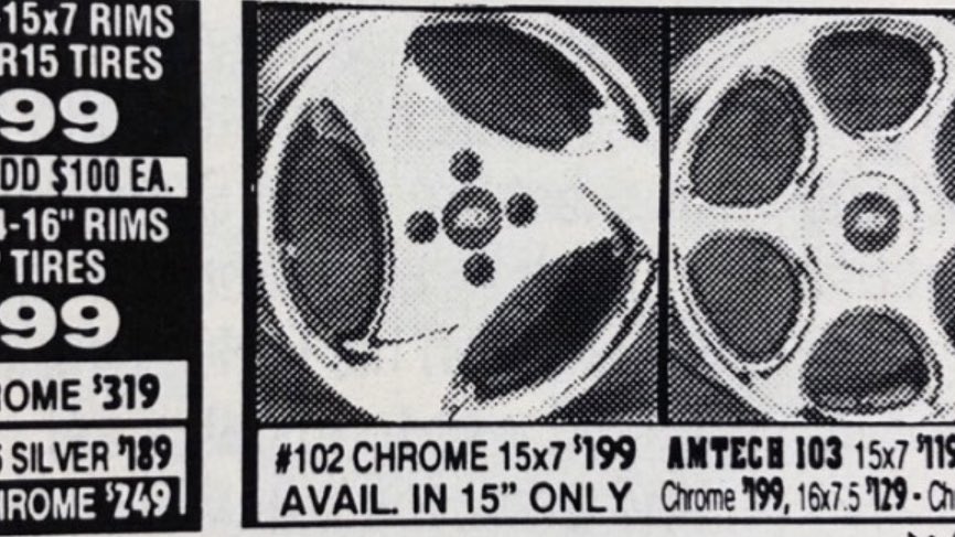 ERROR404i's tweet image. お願いします。Twitter皆さんの力をかしてください。
ちょっとダメ元だけど、、、
親父に邪魔だから売ってくれと言われ前に手放してしまったこのホイールが欲しくてたまらない。

持ってる方、もしくはなにか情報ある方教えてください、本気で探してます