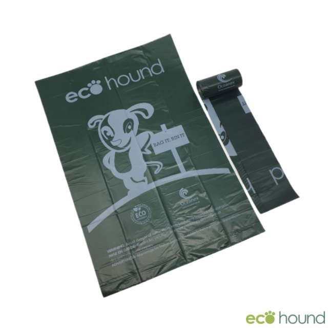 Arriving back on sale in the Library - Ecohound's sustainably produced and super strong dog waste bags. Made from a mix of recycled materials and 'Oceanex' - a bio-renewable material made from seashells. Do your bit to keep St Ives clean in a more environmentally friendly way.