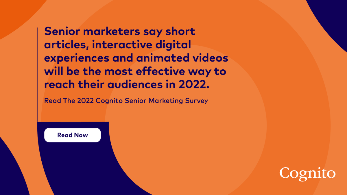 CognitoMedia's tweet photo. We are very excited to be launching our Financial Technology Senior Marketing Survey. Discover how leaders at some of the largest financial brands in the world are planning to spend and allocate their marketing and communications resources.

https://t.co/HdmZ9BzJ7Y https://t.co/THIDuYidUs