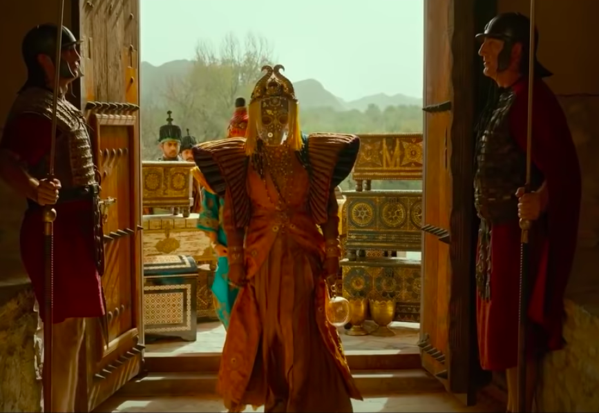 MatildeMeslin's tweet photo. Les nominations aux #Césars c'est toujours un délire genre là pour les meilleures costumes il y a "Annette" (où les costumes c'est un peignoir, une jupe plissée et une veste de moto) mais pas "Kaamelott" où les costumes c'est ça. Coucou le snobisme envers le cinéma "populaire". https://t.co/rIpQqFViDX